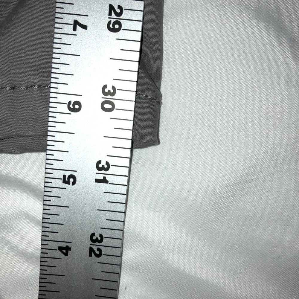 Levis 511 Slim Gray Chino Pants Mens 29x29 Charcoal Five Pocket Casual Trousers - Picture 4 of 13